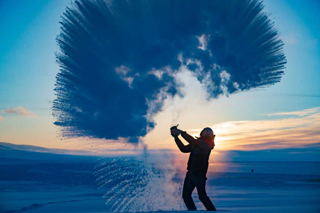Songkol in winter time is -40C