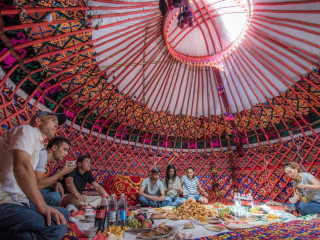 Inside yurt (1 of 1)