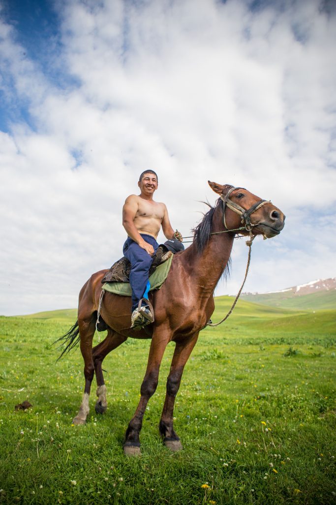 Kyrgyz horseman