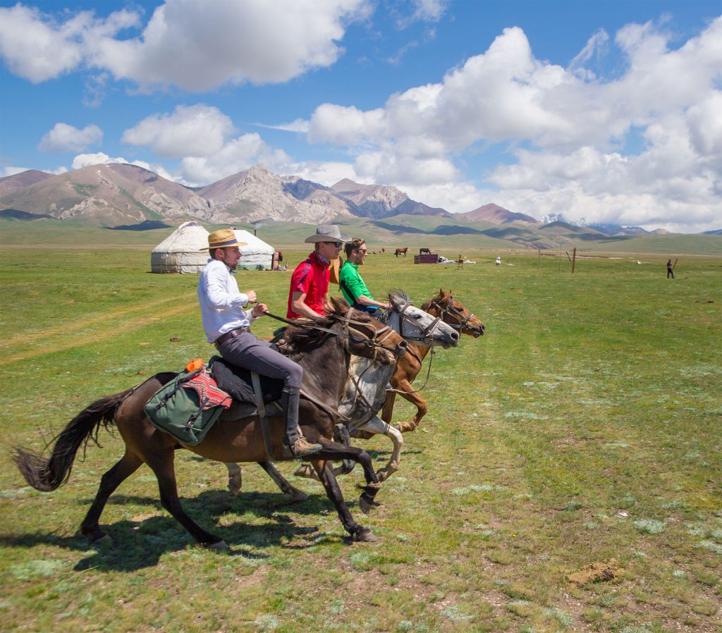 Horse riding Kyrgyzstan