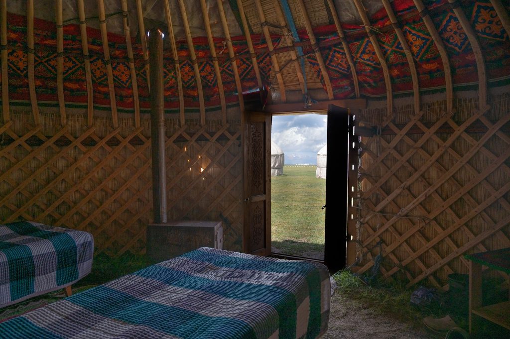 yurt inside